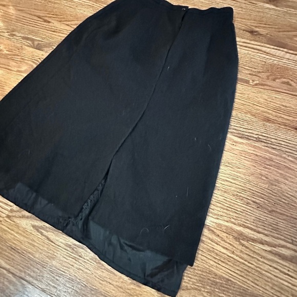 vintage wool skirt, size 12 - Picture 5 of 7